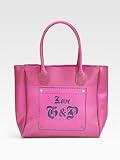 Juicy Couture Rubber Glitter Tote YHRU2226 (Pink Glitter)