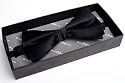BlackNWhite - Mens Pre-Tied Silk Bow Tie