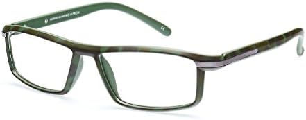 Cagalli Cc1017 Vintage Rx Eyeglasses Clear Lens Lightweight Glasses Frame (G-Tortoise)