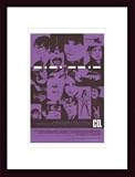 Cq by unknown 17.00X11.00 Framed with Black Wood Frame