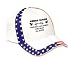 Chinese Proverb VIRGINITY LIKE BUBBLE, ONE PRICK, ALL GONE Adult USA Flag Hat / Cap