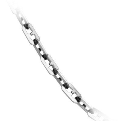 14k White Gold 1.7mm Mariner Link Chain Necklace - 18\