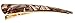 L. Erickson Medium Makeover Pinch Clip - Onyx