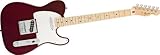 Fender Standard Telecaster Electric Guitar, Brown Sunburst Maple Fretboard