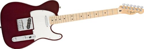 Fender Standard Telecaster Electric Guitar, Brown Sunburst Maple Fretboard