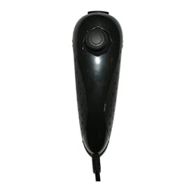 Crown Wired Nunchuk - Black (Wii)