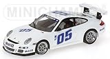 Review Minichamps 400056400 / Porsche 911 GT3 Cup - Presentation (2005) in White (1:43 scale) Diecast Model Car