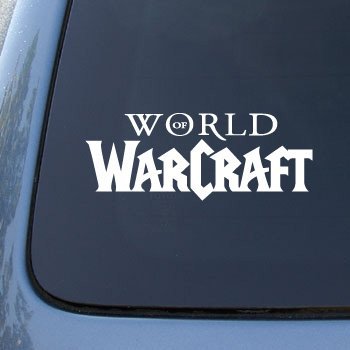 world of warcraft logo. WORLD OF WARCRAFT LOGO – Vinyl