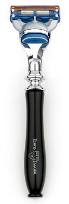 Edwin Jagger Chatsworth Ebony Color Fusion Razor