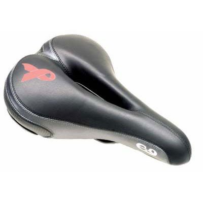 Sunlite Cloud-9 Bicycle Non-Suspension Sport Saddles, Sport Gel Ladies\', Special Edition Breast Cancer Awareness