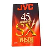 Buy 5 JVC VHS C SX45 Tapes by JVC