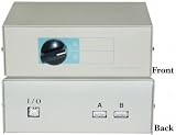 USB Data Switch 2 Way (2 x A type Female + 1 x B type Female)