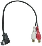 PAC AAI-PIOP AUXILIARY AUDIO INPUT RCA CABLE (FOR AFTERMARKET PIONEER DECK)