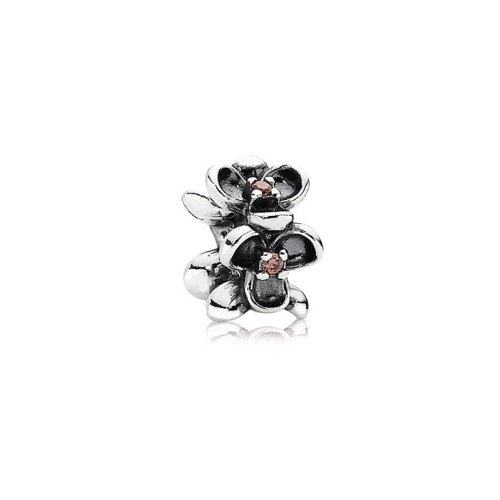 Pandora Damen-Bead 925 Sterling-Silber Rosafarbener Zirkonia 790861Tcz Preisvergleich