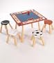 Levels of Discovery All Star Child's Table and 4 Stool Set
