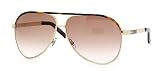 Gucci - GUCCI 1827 DLCK3 GOLD/BROWNGRADIENT  Designer Sunglasses