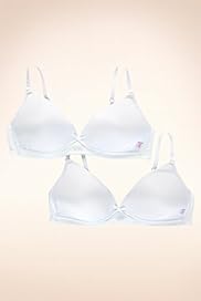 2 Pack Angel Non Wired Moulded First Bras