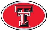 Texas Tech Red Raiders Color Auto Emblem