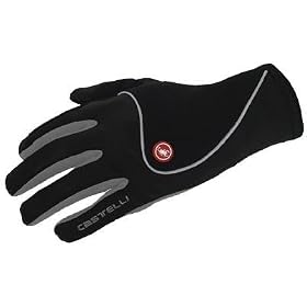 Castelli 2008 09 Slide Due Full Finger Winter Cycling Gloves - Black Anthracite -... by Castelli
