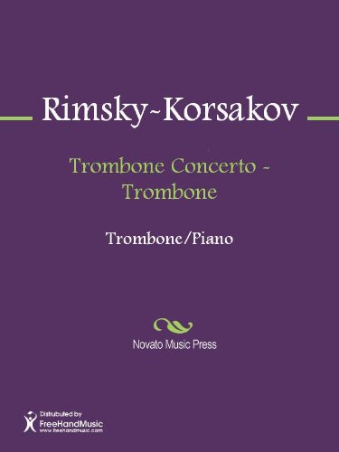 Trombone Concerto - Trombone Sheet Music