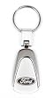 Ford Chrome Teardrop Keychain Made In USA!