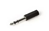 Techlink Wires1st - 6.35mm Stereo Plug To 3.5mm Stereo Socket Adaptor