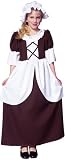 Child's Colonial Girl Halloween Costume (Size:Small 46)