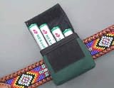 Nylon Battery Wallet - a battery case and digital memory card holder.