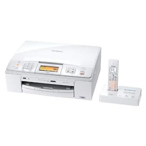 【クリックで詳細表示】BROTHER A4インクジェットFAX複合機 MyMio デジタル子機1台 MFC-J855DN
