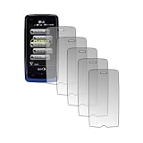 5 Pack of Premium Crystal Clear Screen Protectors for LG Rumor Touch LN510