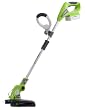Greenworks 21062 18 Volt 1.7 Ah Ni-Cad 12-Inch Cordless Electric String Trimmer/Edger With One Battery & Charger