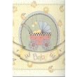 Baby Carriage Baby Shower Plastic Tablecover