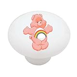 Care Bears Cheer Bear Decorative High Gloss Ceramic Drawer Knob