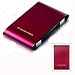 シリコンパワー USB2.0/1.1対応 耐衝撃 防水仕様 Armor A70 ポータブルHDD 250GB Red SP250GBPHDA70S2R