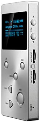 Airmate ® Xduoo X3 WMA FLAC APE 24 Bit DSD Portable High Resolution Lossless HiFi Mini Music Player With HD OLED Screen (Slivery)