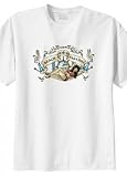 Big Mens Tattoo Beach Paradise T-Shirt (Big & Tall and Regular Sizes)