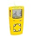 BW Technologies MC2-XWHM-Y-NA GasAlertMicroClip XT 4-Gas Detector with Rechargeable Lithium Polymer Battery, Combustible, O2, H2S and CO, Yellow