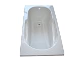 OFULO 5 Deep Soaking Bathtub 60 x 32 x 24
