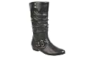 Cityline, Damen Schaftstiefel, schwarz, RENO Art. 33028