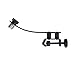 Black Drum Shockproof Clip Holder Rim Mount