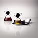 Pipettenglas 150 ml, 2 Stck. mit Tablett Menu