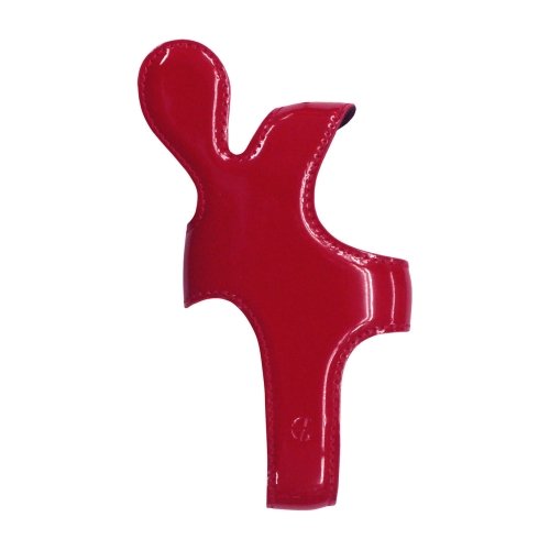 Trexta iHug Leder Handytasche f&uuml;r Apple iPhone 3G/3GS wei&szlig;/rot