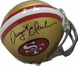 Dwight Clark Autographed San Francisco 49ers Replica Mini Football Helmet