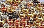 Tungsten Beads for fly tying 100 packs - Choose Size and color (Gold, 2.8mm)