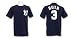 Babe Ruth New York Yankees Navy Name and Number Jersey T-Shirt