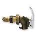 Wesco 272037 Heavy Duty Brass Adjustable Shank Faucet with PTFE Gasket, 0.75" NPT Connection