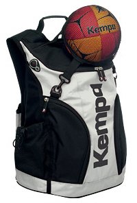 Kempa Handball Rucksack weiss/schwarz