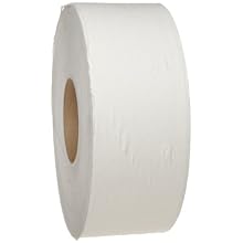 Georgia-Pacific Envision 12798 White 2-Ply Jumbo Jr. EPA Compliant Bathroom Tissue, 1000' Length x 3.5" Width (Case of 8 Rolls)