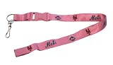 MLB New York Mets Lanyard, Pink