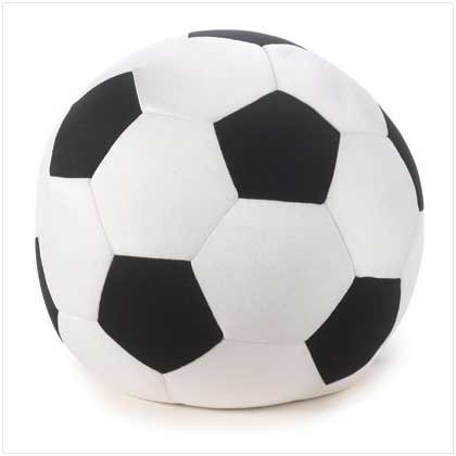 Squishy Soccer Ball Cushion